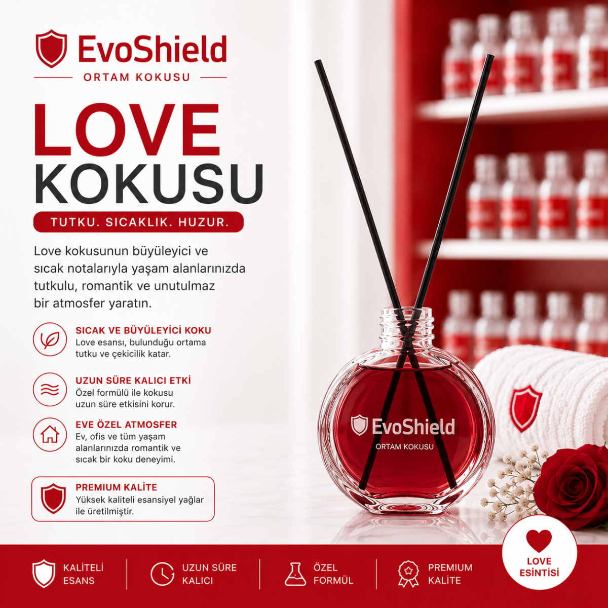 EvoShield Ortam Kokusu – Love