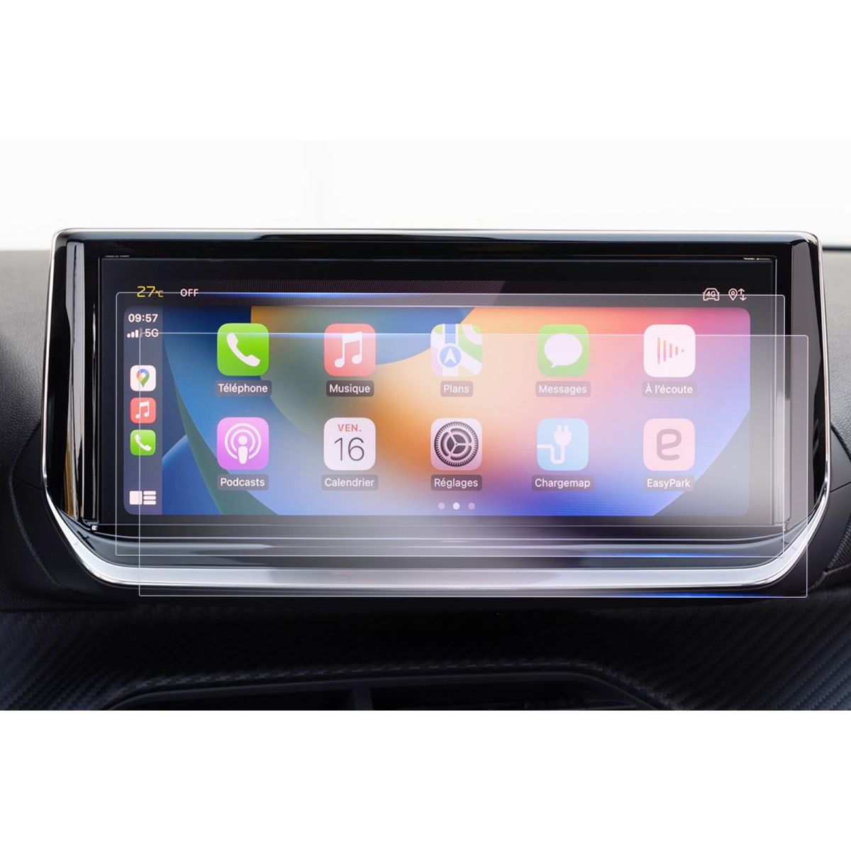 Ekran Kalkanı Peugeot 2008 Multimedya 9H Ekran Koruyucu