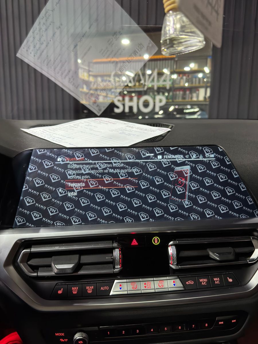 Ekran Kalkanı Bmw 320i Multimedya 9H Ekran Koruyucu