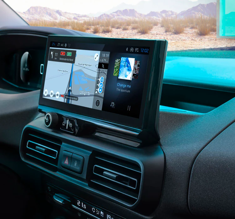 Ekran Kalkanı Peugeot Rifter Multimedya 9H Ekran Koruyucu