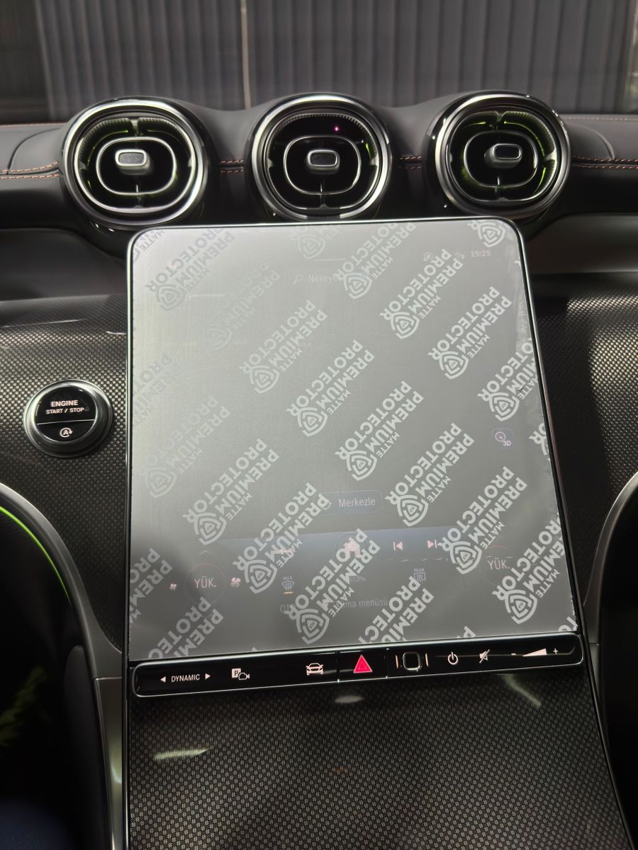 Ekran Kalkanı Mercedes GLC Coupê Multimedya 9H Ekran Koruyucu