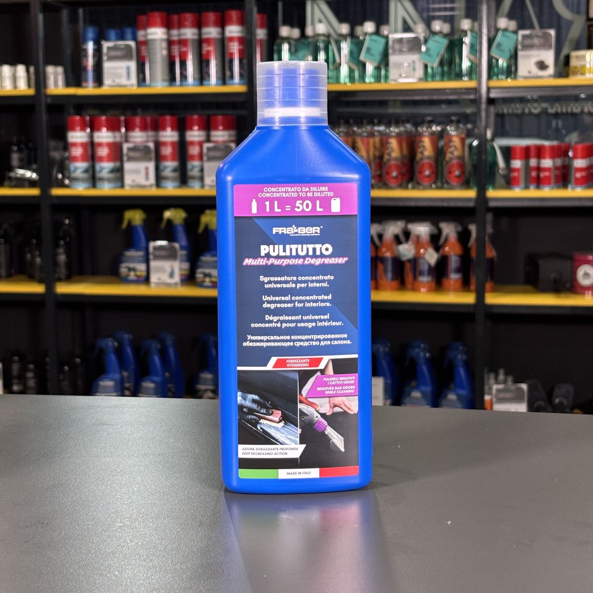 Fra-Ber Pulitutto Deri, Kumaş ve Plastik Temizleyici Köpük 1 Lt