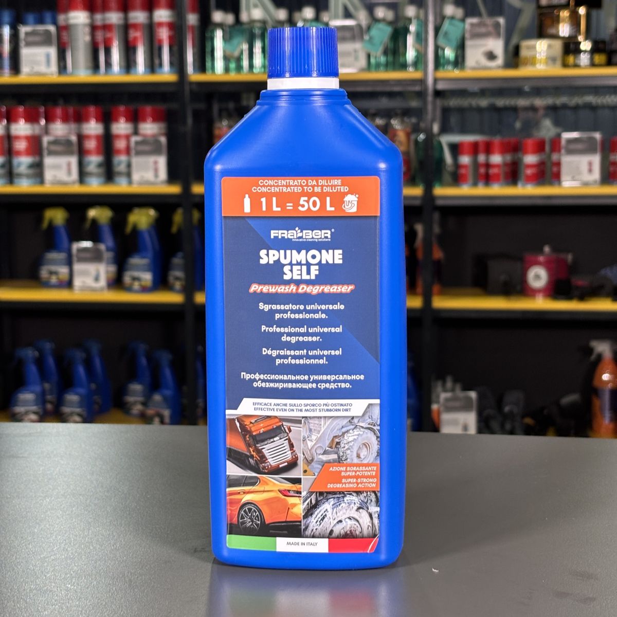 FRA-BER Spumone Self Yağ Çözücü Güçlü Ön Yıkama Köpüğü 1000 ml