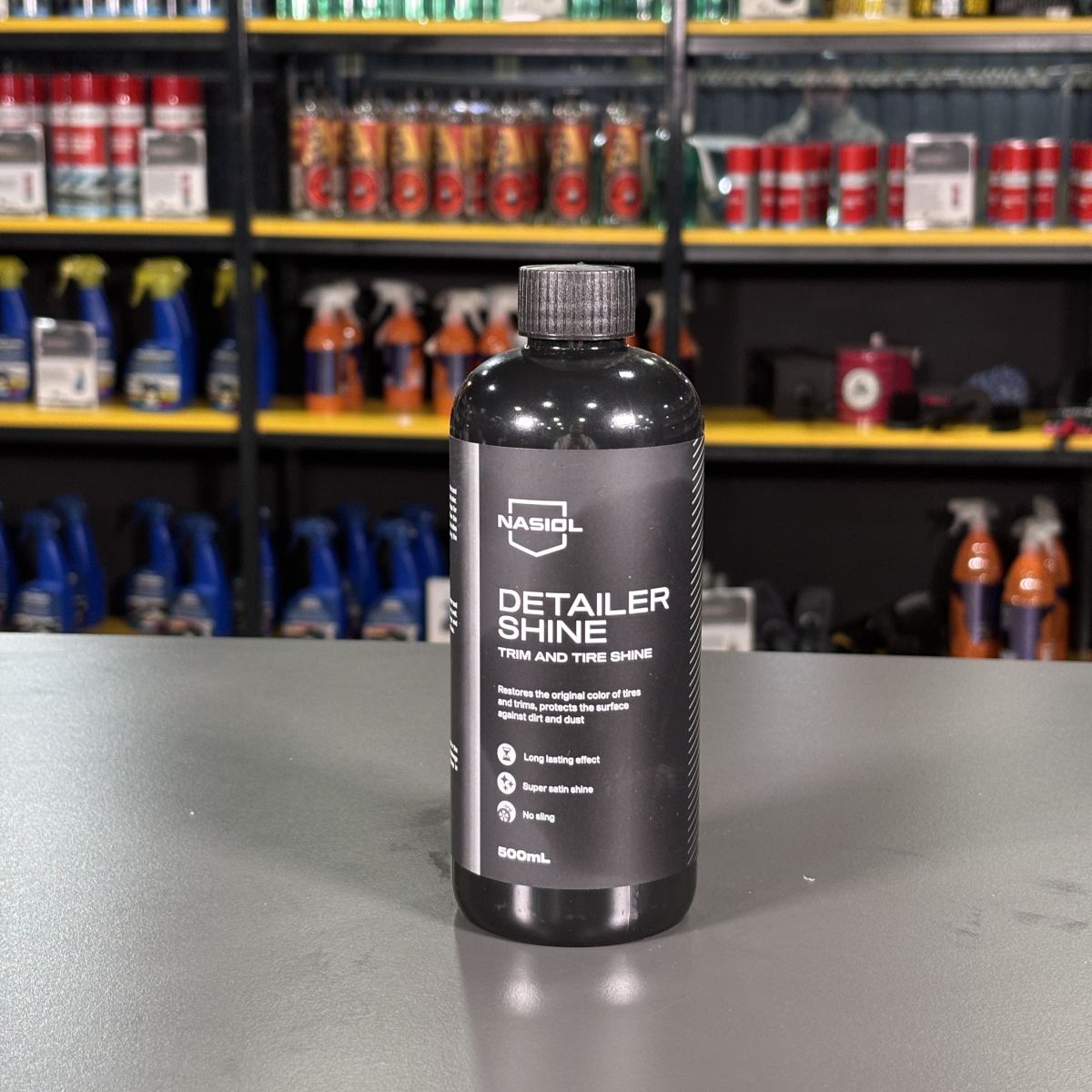 Nasiol Detailer Shine Trim ve Lastik Parlatıcı 500 Ml