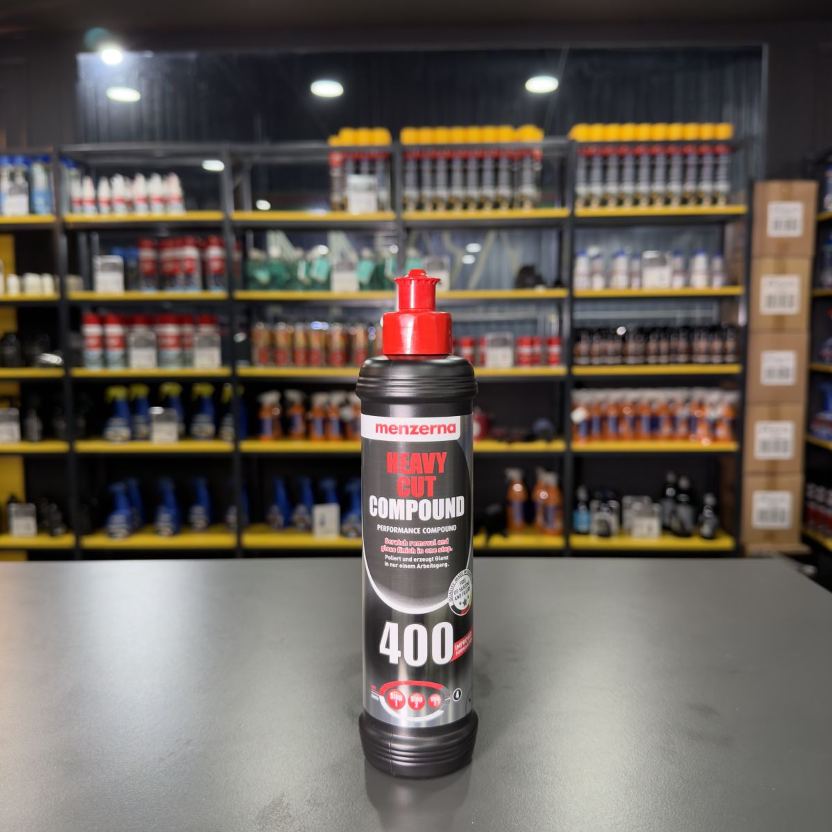 MENZERNA YENİ 400 Ağır Çizik Giderici Kalın Pasta - 250 ml