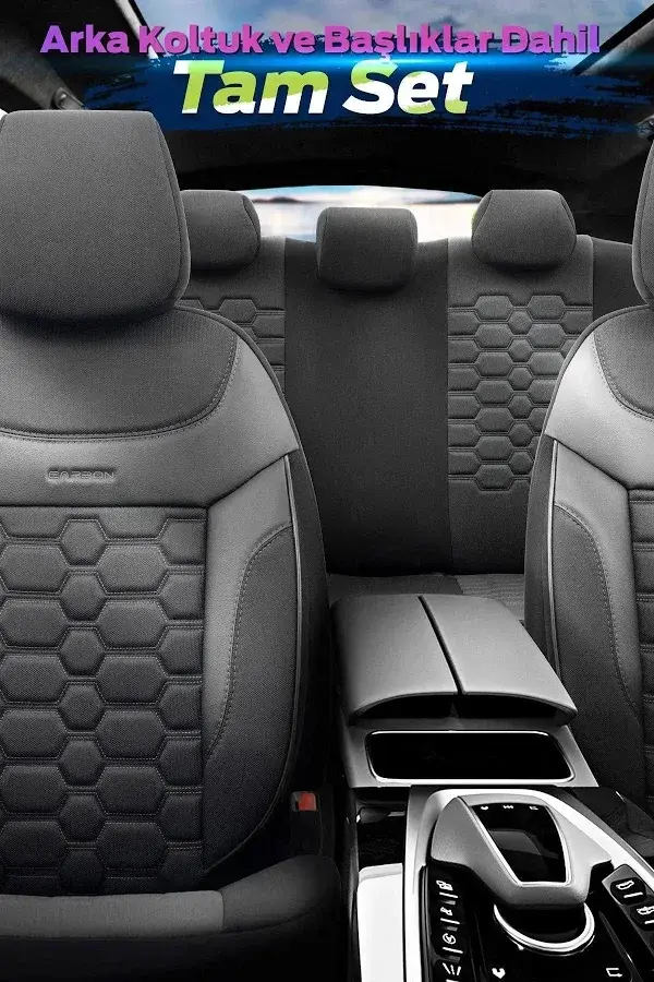 Otom Carbon Araç Koltuk Kılıfı